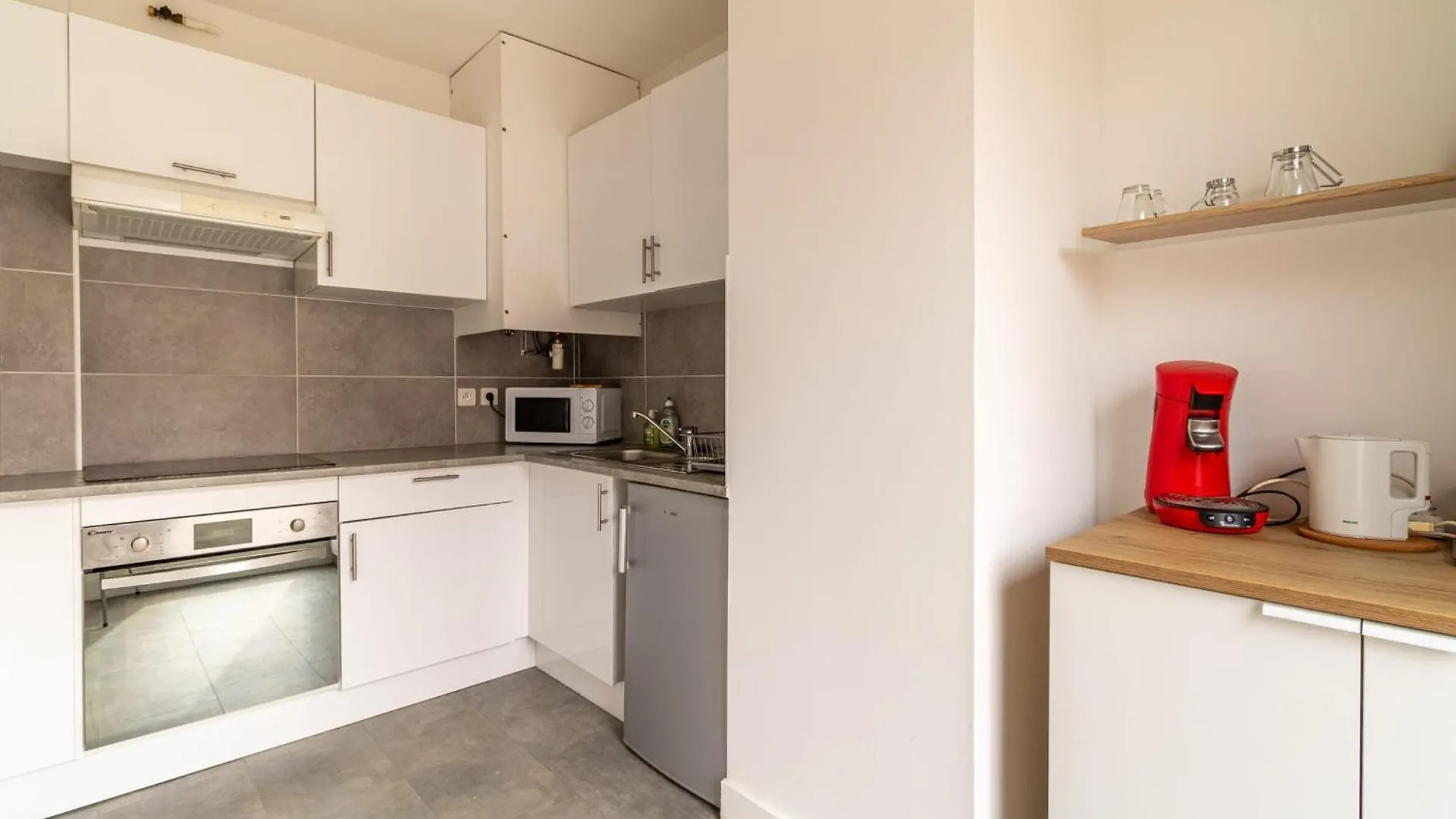 Apartmán Bright Flat With Terrace - Near Train Station Toulouse 0*,